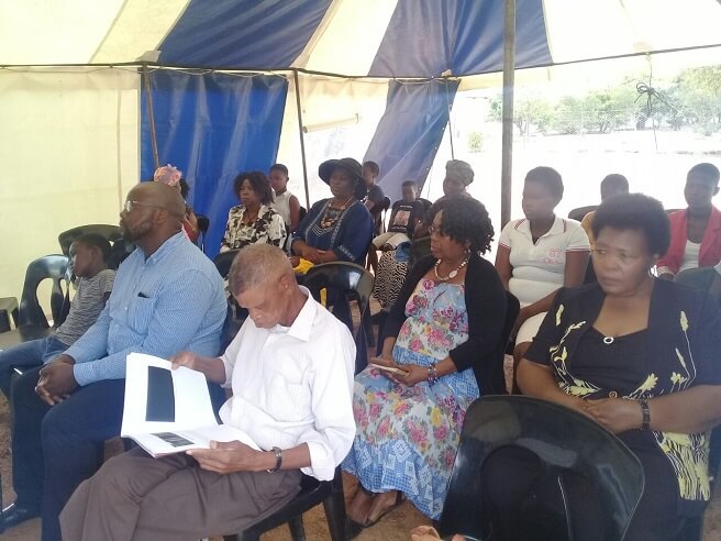 Madibeng - A group of friends in a little village in Madidi decided to have their bicentenary celebration on Sunday,
	22 nd October in a tent. About 15 people were in attendance. The programme was filled with songs, and
	prayers.