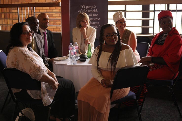 Johannesburg - The celebration was on October 22 nd at the Wits Linder Auditorium, with about 750 guests in
	attendance, including Baha’is and their friends. The MEC for Social Development, Ms Khosa also
	attended. Guest were welcomed by a marimba band. The actual programme included songs by 40
	children, and the Johannesburg Baha’i choir. Prayers were also shared and the film, “Light to the World”
	was viewed. Guests were also treated to a gumboot dance by participants of a junior youth group.