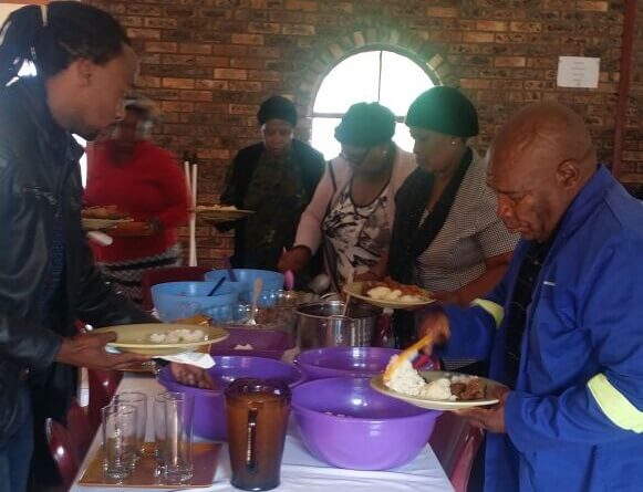 Merafong - There was a celebration in Khutsong with about 80 participants.